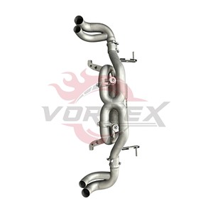 ท่อไอเสีย Vortex Stainless Steel Valvetronic สำหรับ Audi R8 V10 5.2L ปี 2023 รุ่น Performance Racing Catback พร้อมแผ่นกันความร้อน - Product Image 2