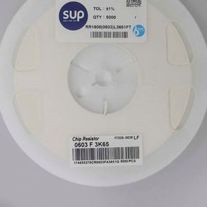 Whole -Sale RR1608 0603L3651FT 0603 1608 Resistors Chip Resistors SMD Resistors 3.65Kohm 1% 1/10W Thick Film Resistor - Product Image 1