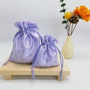 Bolsas de Regalo Personalizadas con Cordón de Poliéster Ecológico para Fiestas - Product Image 5