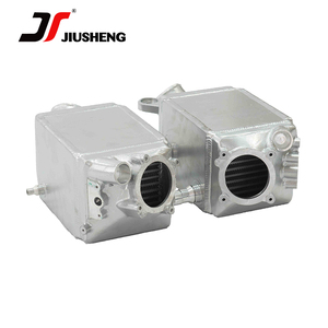 JSY0698 Sistema de enfriamiento automático portátil plateado BM * W M5 M6 F06 F10 F12 F13 M6 Gran Coupe Intercooler de coche de carreras de aluminio - Product Image 4