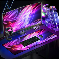 Tapis de bureau personnalisé sans fil, accessoires d'ordinateur, tapis de jeu rvb, Sublimation, tapis de souris