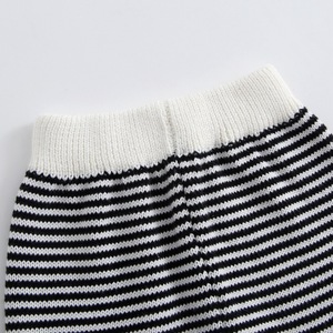 Vêtements pour enfants en gros : Ensemble débardeur et short en tricot, coton rayé, pyjama pour enfants - Product Image 5