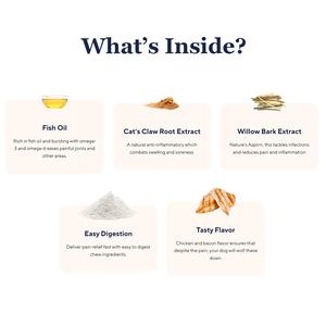 Suplemen Anjing untuk Semua Jenis Pereda Nyeri Membantu Mengelola Perawatan Kesehatan Hewan Peliharaan - Product Image 3