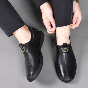 รองเท้าโลฟเฟอร์หนังลำลองผู้ชาย สวมใส่สบาย พื้นยางกันลื่น เหมาะสำหรับใส่ขับรถและพักผ่อน - Product Image 2