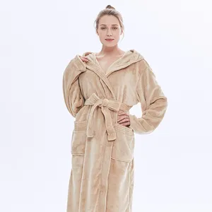 Variety Of Materials Bathrobe Products Customized Soft Material Bathrobe Ladies Gown Wholesale Luxury Bathrobe