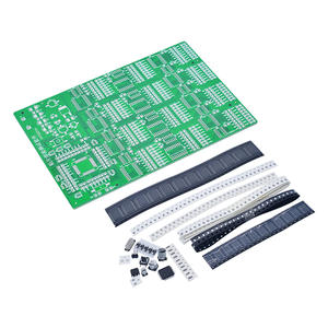 Kits de prueba de soldadura de componentes SMD de 300 piezas, placa de práctica de alta resistencia, competencia de habilidades, soldadura de PCB - Product Image 1