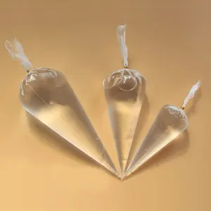 disposable plastic piping bad pastry bag for making cake icing