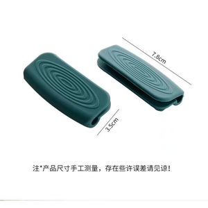 Couvre-poignée de casserole en silicone, épais, résistant à la chaleur, protection pour ustensiles de cuisine, poignée de poêle à frire, protection de la poignée de casserole vapeur - Product Image 5