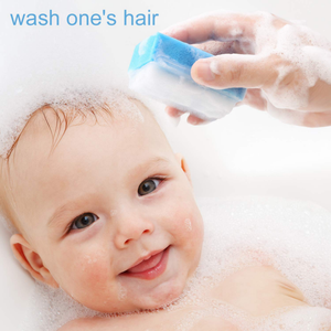 OEM personalizado suave esponja chico friega cepillos de baño bebé baño depurador cepillo depuradores consumibles médicos - Product Image 5