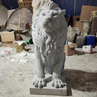 Moules en plastique ABS pour statues de lions en béton, pour jardin, de bonne qualité, pour sculptures décoratives d'extérieur
