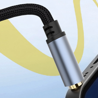 Câble audio stéréo Y-splitter 3,5 mm TRS mâle vers double 6,35 mm TS mono mâle pour haut-parleurs et microphones