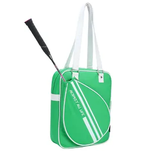 Tas Badminton wanita, tas jinjing olahraga raket kapasitas besar warna OEM untuk perempuan