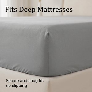 Ensemble de literie américain King Size - 6 pièces en tissu polyester givré 90 g/m² pour le <span class=keywords><strong>confort</strong></span> à la maison et à l'<span class=keywords><strong>hôtel</strong></span> - Product Image 2