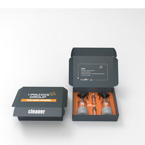 Distributeur de <span class=keywords><strong>savon</strong></span> en verre transparent rechargeable pour les mains, lot de 2, 16 oz, <span class=keywords><strong>d</strong></span>ésinfectant pour la maison, étanche, coloris chromés, pièces - Product Image 6