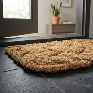 Eco2go Vietnam Handmade Coconut Fiber <b>Doormat</b> | Eco-Friendly Durable Washable Non-Slip Entrance Rug - Product Image 1