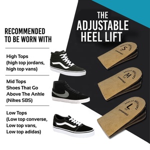 Soletta Ortopedica Regolabile per Discrepanze in Lunghezza delle Gambe, <span class=keywords><strong>Dolore</strong></span> al Tallone, Lesioni Sportive, Tendinite d'Achille e Aumento dell'Altezza - Product Image 6