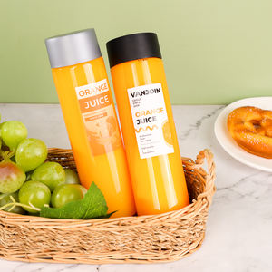 Botella de plástico reciclado para mascotas, embalaje de bebidas, uso doméstico portátil, jugo, aguacate, cereza, tomate, bayas, batidos mixtos, botella de 500 ml - Product Image 1