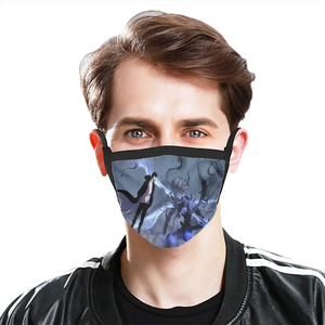 Masque facial en polaire polyester respirant, imprimé sur mesure, coupe-vent, protection UV, pour le sport, la gym, les activités de plein air, l'hiver, unisexe, taille unique - Product Image 3