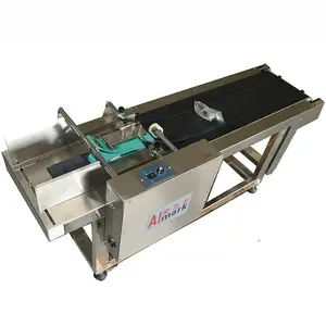 Friction paging machine for plastic bags date code feeder
