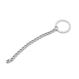 Porte-clés de voiture en métal, chaîne à 30 maillons, 20 maillons, alliage de zinc, placage chrome, usage domestique - Product Image 2
