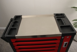 New Heavy Duty 7 <strong>Drawers</strong> Rolling <strong>Workshop</strong> Garage Tool Cart Trolley Tool Storage Cabinet - Product Image 4