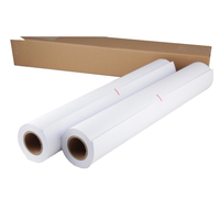 Oferta Especial: Rollo de Papel Bond Blanco A0 A1 de 20 LB para Plotter CAD, Rollo de Papel para Dibujo de 24, 30, 36 Pulgadas * 50 Yardas - OEM Disponible