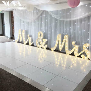 2020 nueva pista de baile centelleante horas que por las estrellas de alta calidad para <span class=keywords><strong>la</strong></span> decoración del <span class=keywords><strong>club</strong></span> de bodas - Product Image 2