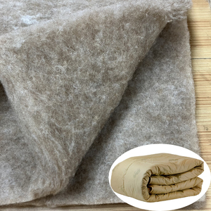 <strong>Wadding</strong> <strong>Upholstery</strong> Organic Baby Camel Wool Garment <strong>Wadding</strong> Flame Retardant Camel Hair <strong>Wadding</strong> for Suit - Product Image 4