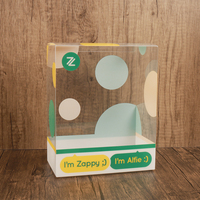 Benutzer definierte Verpackung Clear Acetate PVC PET PP Transparente Kunststoff box Geschenk verpackung Weihnachts geschenk box