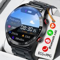 Reloj Inteligente HW20 2025 Deportivo, Fitness, Frecuencia Cardíaca, ECG+PPG, Reloj Inteligente Redondo con Pantalla Táctil, Montre Connecte, Reloj Inteligente para Hombre