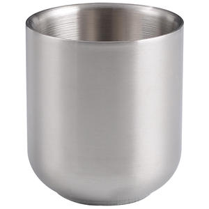 विंटेज औद्योगिक शैली 304 स्टेनलेस स्टील इन्सुलेट वाइन सेवारत कप 280 एमएल क्षमता रेस्तरां घरेलू चाय शिविर उपहार कप - Product Image 5
