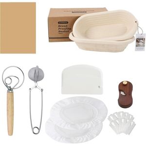 Hohl Banneton Back Artikel 250 Brownie Korb Bio Gaerkorb Öko Brotbürste Brot Hauben Zubehör Schaber Bedarf HK Basis Blume Scone - Product Image 5