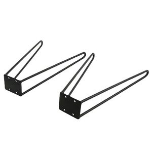 Support de pied de chaise de skateboard en fil solide 430mm 500mm 600mm 720mm en acier au carbone noir, design industriel, installation facile - Product Image 4