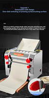Nouvelle Machine Électrique Semi-Automatique à Pâtes et Raviolis Professionnelle, Laminoir à Pâte et Presse à Nouilles pour Boulangerie
