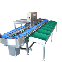 Dadel Jujube Noten Roller Fruit Garnalen Metaal Automatische Ananas Groente Sensor PLC Laaggeluids Sorteermachine Model KHFX-6