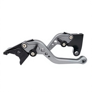 Motorrad Verstellbarer Brems- und Kupplungshebel-Kit CNC Aluminium Modifiziert für Trident 660 2021 2022 Ersatzhebel - Product Image 1