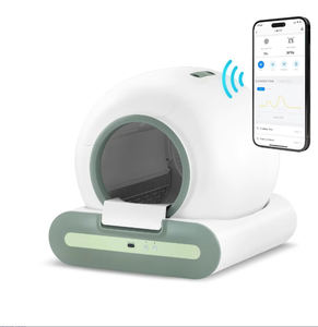 OEM Großhandel Luxus 70L Kunststoff Katzentoilette Automatische Selbstreinigende Umweltfreundliche Geschlossene Leicht zu Reinigende Elektrische Haustiertoilette - Product Image 4