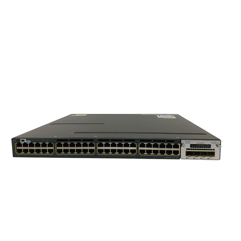 used 3560X  series switch 48 x 10/100/1000 Ethernet PoE+ Ports   WS-C3560X-48P-S