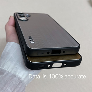 Funda de teléfono a prueba de golpes de Metal cepillado de alta calidad de lujo para Samsung Galaxy A55 A35 A15 A14 A13 A34 <span class=keywords><strong>A53</strong></span> <span class=keywords><strong>A54</strong></span> - Product Image 2