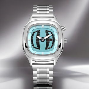 PIN TIME PT3441 Nuovi Orologi Digitali da Uomo con Doppio Display Vintage Y2K, Quadrante Quadrato con Lancette Luminose, Orologio da Polso al Quarzo per Uomo - Product Image 6