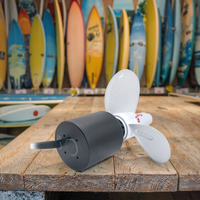 Hélice en alliage d'aluminium de haute qualité 7 1/2* 7-ba pour propulseur sous-marin 65162, planche électrique, E-foil, bodyboard