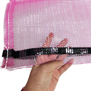 Solution d'emballage en gros, sacs en filet en PP écologiques pour pommes de terre, oignons, légumes, fruits, impression en filet Leno personnalisable - Product Image 4