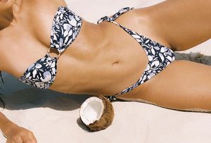 2023 Trajes De Banho Sexy Personalizados para Mulheres Impressões <span class=keywords><strong>Vintage</strong></span> Swimwear Meninas Jovens Biquíni Cores Atacado Swimsuits Fabricante - Product Image 6