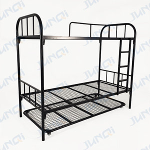 Meubles de chambre à coucher, vente en gros, cadre métallique, acier, fer, <span class=keywords><strong>3</strong></span> <span class=keywords><strong>niveaux</strong></span>, <span class=keywords><strong>lits</strong></span> <span class=keywords><strong>superposés</strong></span> à trois <span class=keywords><strong>niveaux</strong></span>, prix bas - Product Image 1