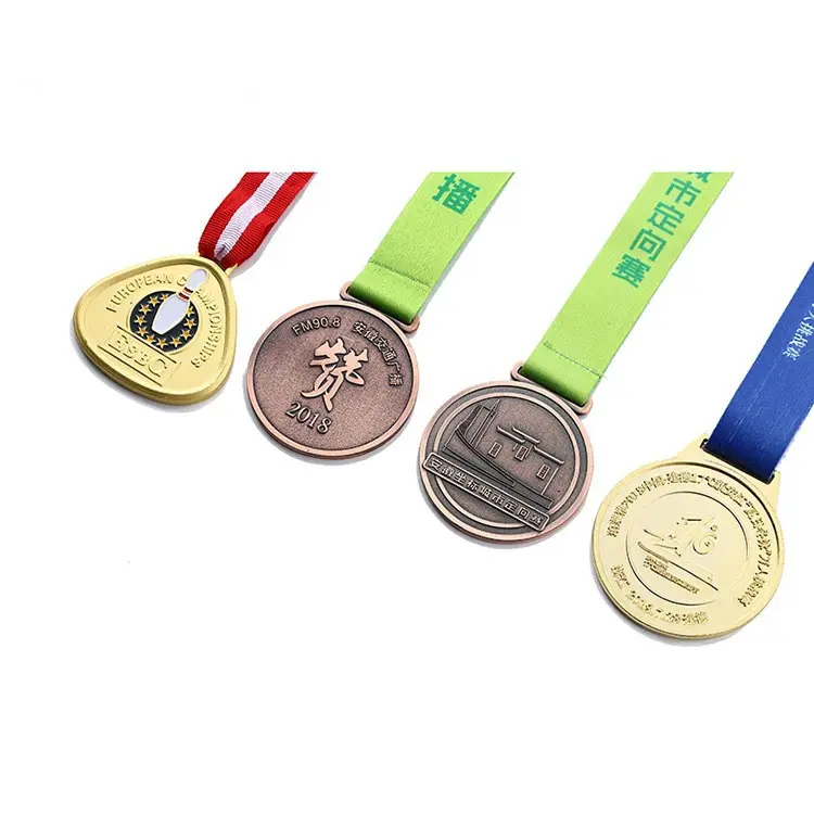 Medalhas de metal da liga da fábrica