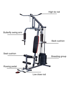 Equipo <span class=keywords><strong>de</strong></span> Entrenamiento <span class=keywords><strong>de</strong></span> Acero Completo para Uso Individual, Equipo <span class=keywords><strong>de</strong></span> Fitness Multifuncional para el Hogar, Set para <span class=keywords><strong>Ejercicios</strong></span> <span class=keywords><strong>de</strong></span> Fitness - Product Image 3