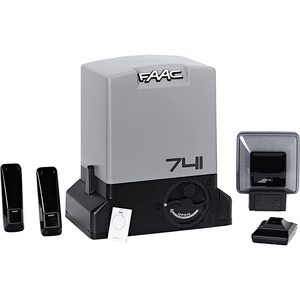 Kit d'automatisation de portail coulissant Faac Delta3 900 kg 230 V IP44 pour garage et abri - Product Image 4