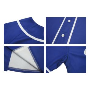 قميص بيسبول مخصص للرجال قابل للتنفس عالي الجودة بتقنية التسامي - Product Image 6