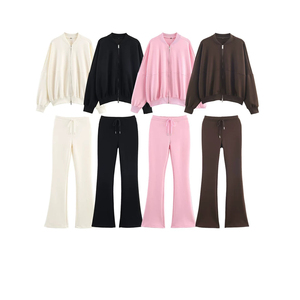 TAOP&ZA Nouvelle Collection Automne 2025 – Blouson Aviateur <span class=keywords><strong>Femme</strong></span> Polyvalent à Col Rond et Manches Longues 3641850 3641851 - Product Image 6