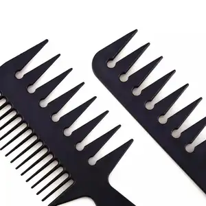 Professional Plastic Hair Brush Comb Set For Hairdressing 1 Order
